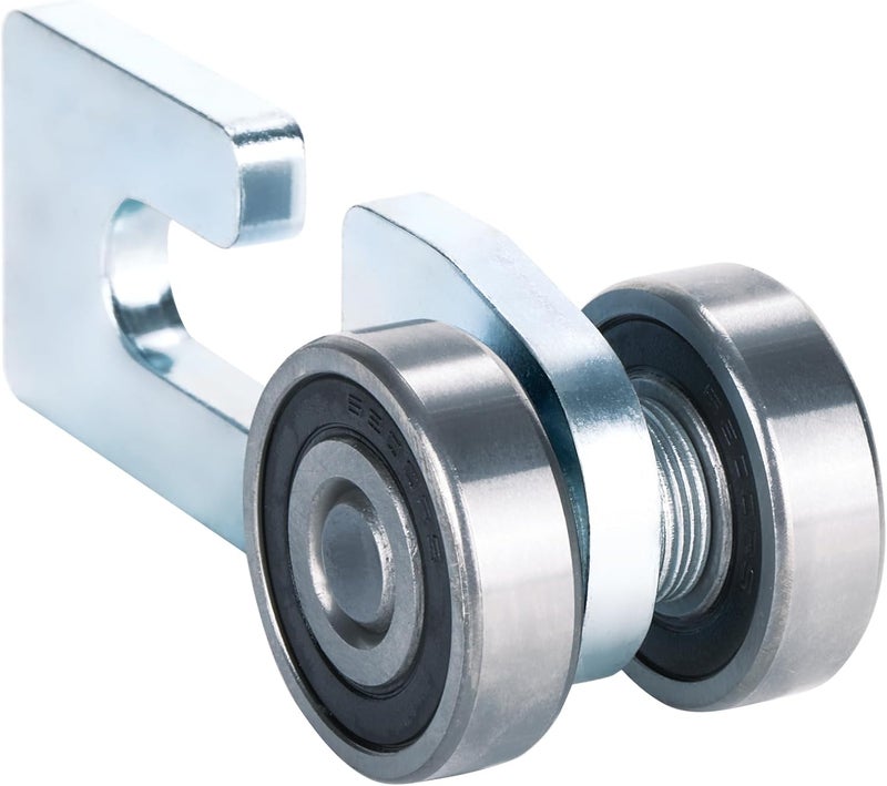 Fuperoo 2-Wheel Trolley Assembly Rollers.Strut Channel Rollers Trolley.for use with 1-5/8" Wide and All 1-5/8" or Taller Strut Channel. - Image 4